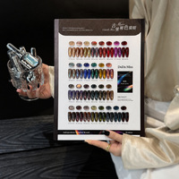 Nouvelle Arrivée French Mystic Castle Hue 28 Couleurs Vernis Gel UV Magnétique Effet Œil de Chat en Bouteille pour Peinture d'Ongles Professionnelle 15ml Set