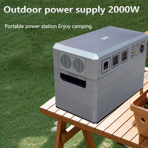Estación de Energía Portátil de 2000 Wh y 1800 Vatios Pico, Generador Solar con Salida de CA de Onda Sinusoidal Pura, Batería de Litio de Respaldo para Exteriores y Automóviles - Product Image 4