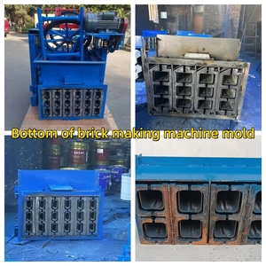 Macchina per la produzione di blocchi 4-35 con funzionamento semplice, per la lavorazione di materiali grezzi da residui edili, per progetti globali - Product Image 6