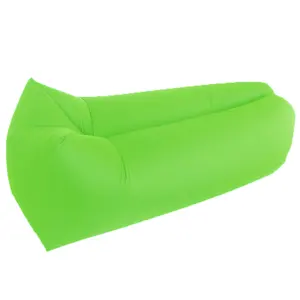 Ngoài trời Inflatable sofa có thể gập lại siêu nhẹ lười biếng Túi ngủ không thấm nước bao không khí giường cắm trại du lịch bãi biển phòng chờ ghế