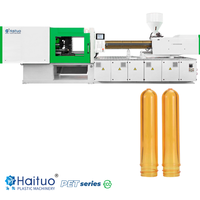 Solution clé en main pour machine de moulage par injection de préformes PET à pompe à vis horizontale de 200 tonnes, économe en énergie, pour l'emballage de préformes de bouteilles