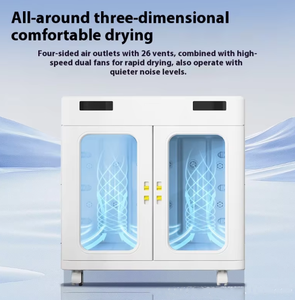 Grand séchoir pliable à double porte pour animaux de compagnie PetFit Salon de toilettage pour animaux de compagnie Séchoir pour chien de grande taille Golden Retriever <span class=keywords><strong>Alaska</strong></span> - Product Image 3