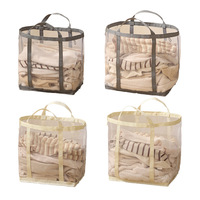 Panier à linge pliable grande capacité en nylon, design moderne et minimaliste, bac de rangement mural pour jouets, idéal pour salle de bain/panier à linge