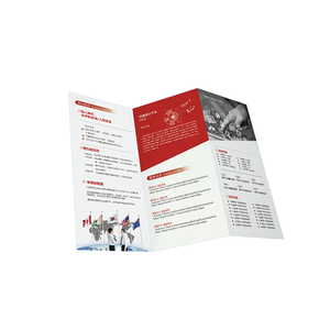 Yeni varış özel fantezi yüzey Finish renkli kitap baskı hizmeti çin şirket yüksek kaliteli karton katalog Flyer - Product Image 3