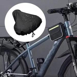 Wholesale Outdoor Bicycle <b>Seat</b> <b>Cover</b> <b>Waterproof</b> Dust Proof Bike Saddle Protector with Drawstring - Product Image 2