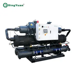 560hp 670ton good price water cooling system double screw water cooled chillers for HVAC system cooling solution