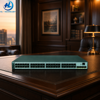 Switch Ethernet Administrado PoE+ de 48 Puertos 10/100/1000 con Presupuesto PoE de 370W y 4x 10G SFP+ Uplinks, Alimentación CA, 5720-52X-PWR-LI-AC