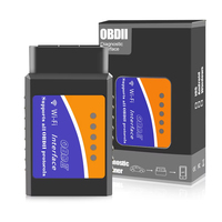 ELM327 OBD2 V2.1 Interfaz Bluetooth Herramienta de diagnóstico de coche de alta calidad Analizador de motor Escáner de código Detector de fallas Automotrices