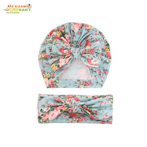 Diademas elásticas con estampado de Cruz para niños, turbante con lazo, sombrero para recién nacidos, diadema, 2 uds., juegos de accesorios para el cabello para bebé - Product Image 6