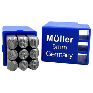 Moldes de Acero CRV Estampados de 6.0 mm, Molde de Forja, 9 Piezas/Juego, Calidad Premium - Product Image 1