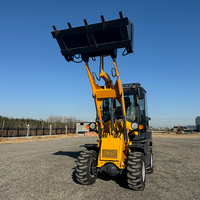 Nouvelle mini-chargeuse sur pneus MOUNTAIN RAISE MR15-10 1,0 tonne avec pelle frontale, homologuée CE, mini-pelleuse
