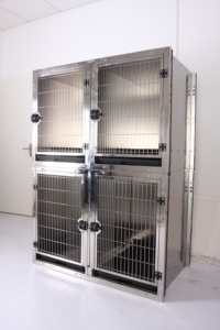 Cages pour chiens en acier inoxydable médical VET, cages pour chats, cages pour lapins, <span class=keywords><strong>cage</strong></span> en métal DIY pour animaux de compagnie, <span class=keywords><strong>cage</strong></span> pour chiens pour vétérinaire - Product Image 6