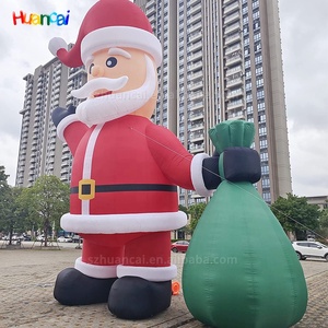 Tùy Chỉnh Lớn <span class=keywords><strong>Inflatable</strong></span> Santa Phim Hoạt Hình Sân Khổng Lồ Đồ Trang Trí Giáng Sinh <span class=keywords><strong>Inflatable</strong></span> Santa Claus Cho Giáng Sinh Trang Trí - Product Image 4