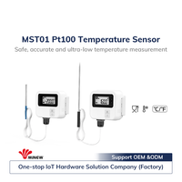 -200 ℃ ~ 200 ℃ Enregistreur de scanner de température électronique Indicateurs Bluetooth Rtd Pt100 Sonde Capteur de température Enregistreur de données