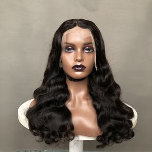 Perruques Haute Densité <span class=keywords><strong>Lace</strong></span> Frontale 13x4 Cheveux Humains Naturels Sans Colle Ondulations Souples Brésiliennes - Product Image 3