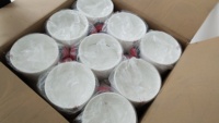 Amortisseur rond en plastique, 50 pièces, 160mm, pour tuyau de climatisation avec actionneur de retour à ressort, 220v, 110v