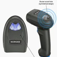 Escáner de Código de Barras USB 1D 2D Comercial NORGEE DS2208, Con Cable, Portátil, Resistente, En Stock, Garantía de 3 Años