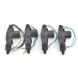 Actionneur de verrouillage de porte de voiture à 2 fils et <span class=keywords><strong>5</strong></span> fils Système de verrouillage central de voiture Serrure de porte à 360 degrés Système de verrouillage central de voiture - Product Image 4
