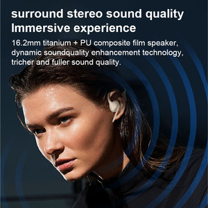 <span class=keywords><strong>Casque</strong></span> sans fil à conduction aérienne avec microphone, <span class=keywords><strong>casque</strong></span> <span class=keywords><strong>Bluetooth</strong></span> à porter autour du cou, conférence professionnelle, appel HD, écouteurs de sport - Product Image 3