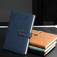 Carnet d'affaires A5 couleur unie, logo personnalisé, boucle magnétique, carnet à main, agenda, réunion, note d'affaires, coffret de livres cadeaux