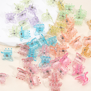 Pinzas para el pelo para niñas pequeñas, pinzas para el pelo con flequillo, pinzas para el pelo de mariposa, 30/50 Uds., colores surtidos - Product Image 5