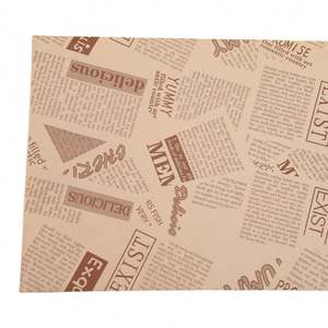 Papel de Envolver para Sándwiches Personalizable de Grado Alimenticio, Papel para Hornear de Doble Cara para Pizza, Sushi, Empaque de Alimentos, Personalización con Logotipo - Product Image 2