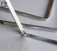 Entretoise pour verre isolant 21A, bande en aluminium pliable, taille et épaisseur personnalisables, étanchéité renforcée, résistant aux rayures, longueur sur mesure