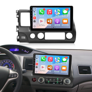 Autoradio tactile IPS Linux avec écran miroir, CarPlay <span class=keywords><strong>sans</strong></span> fil, compatible Bluetooth et FM pour Honda Civic 2006-2011 - Product Image 1