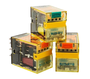 Relais de puissance DPDT 10A 12VDC DIP à brancher, relais de signal, composants électroniques, nouveaux relais polyvalents d'origine RU2S RU2S-D12 - Product Image 1