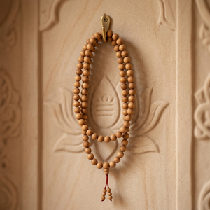 Perles en bois de santal de 15mm/bois de santal mysoro/sculpture en bois de santal mysoro - Product Image 1