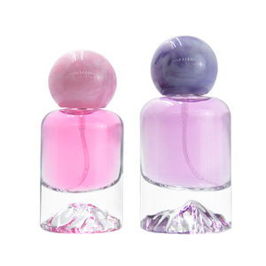 Picos <span class=keywords><strong>de</strong></span> montaña <span class=keywords><strong>de</strong></span> fondo grueso redondo <span class=keywords><strong>de</strong></span> lujo 30ml 50ml <span class=keywords><strong>Botella</strong></span> <span class=keywords><strong>de</strong></span> vidrio <span class=keywords><strong>de</strong></span> perfume redonda Cosméticos Spray embotellado - Product Image 3