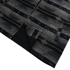 <span class=keywords><strong>Gilet</strong></span> chaud sans manches à fermeture éclair en jacquard de style vintage pour hommes avec logo personnalisé - Product Image 5