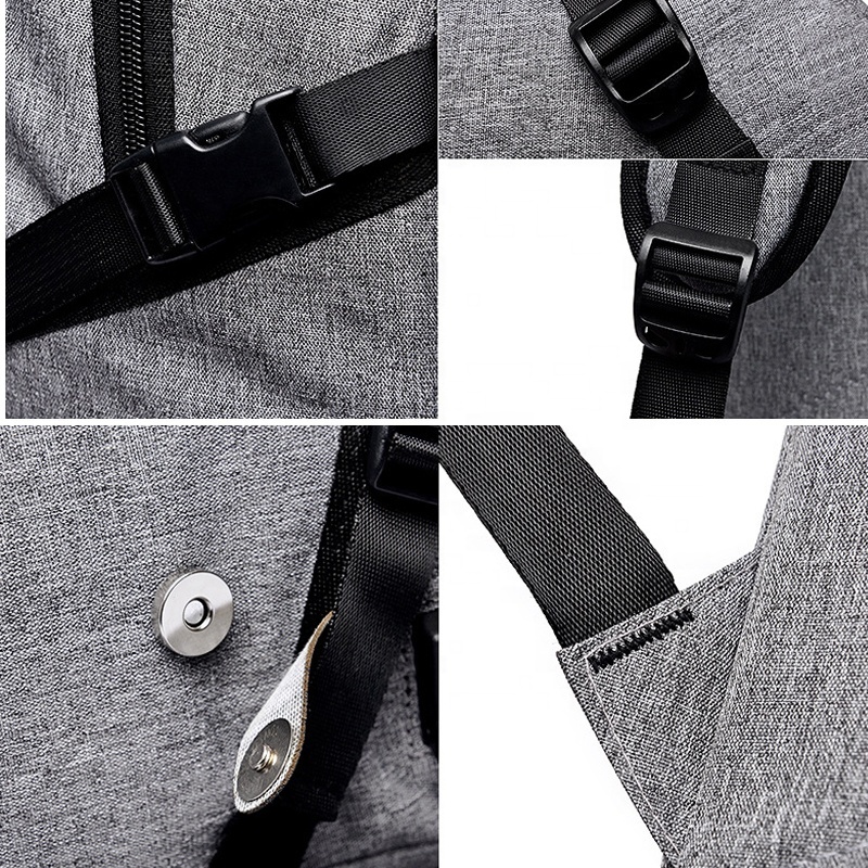 Imperméable à l'eau Voyage Ordinateur Portable Sac À Dos Anti-Vol Durable Ordinateurs Portables Sac À Dos avec Port De Chargement USB