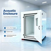 Armoire de stockage d'énergie insonorisée 40-60 dB |   Armoire acoustique en fibre de verre 304 BESS pour hôpital, atelier et centre de données
