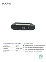 Panneau de commande Key-enc IX-CP50 d'occasion, écran pour capteur de déplacement laser série IX, automatisation industrielle