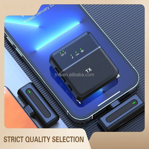 TNH Micrófono Lavalier Inalámbrico Cuadrado, Dispositivo Portátil en Vivo, Transmisión en Vivo, 2 Transmisores - Product Image 2