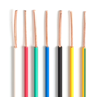 Cable Eléctrico de Cobre de Núcleo Único de 16 18 20 22 24 26 28 AWG con Aislamiento de PVC, Precio de Cable y Alambre Electrónico UL10070