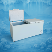 Congélateur Commercial et Domestique 150L 250L 350L, Petit Réfrigérateur-Congélateur à Double Usage, Froid Ventilé Sans Givre