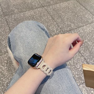 สายนาฬิกาหนังแท้จากโรงงานสำหรับ <span class=keywords><strong>Apple</strong></span> <span class=keywords><strong>Watch</strong></span> สายรัดข้อมือหนังแบบหัวเข็มขัดสำหรับผู้หญิง ขายดี จัดส่งเร็วจากโรงงาน - Product Image 3