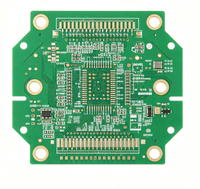 PCBA haute fiabilité pour unité de contrôle de robot industriel, PCB multicouche FR4 SMT DIP conforme RoHS