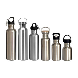 Bouteille d'eau en acier inoxydable de 32 oz, bouteille d'eau en acier inoxydable monocouche rechargeable, bouteille d'eau en acier inoxydable de 1 litre - Product Image 1