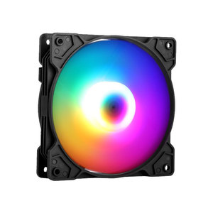 พัดลมเคส Phantom Multicolor ขนาดใหญ่ 4 พิน แบบ Fluid Bearing 12 ซม. เงียบ พร้อมไฟ RGB LED สำหรับระบายความร้อนคอมพิวเตอร์ตั้งโต๊ะ มีสินค้าในสต็อก - Product Image 3