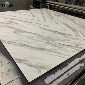 Pvc Marble Wall Panel High Gloss Plastic Sheets Panel De Pared Pvc Dorado Pvc Panel De Pared Marmol