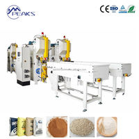 Machine de remplissage et de scellage automatique de sacs à valve de 25 kg de haute précision, emballage en papier de qualité alimentaire pour l'emballage et l'étiquetage des poudres