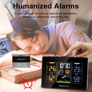 <span class=keywords><strong>Station</strong></span> de prévision météo sans fil pour une utilisation intérieure et extérieure jusqu'à 3 capteurs extérieurs - Product Image 5