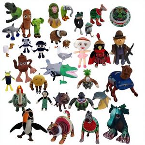 Nuevo Juguete de Peluche de Parodia Transfronteriza Tung Tung Tung Sahur American Shan Hai Jing con Relleno de Algodón PP, Figura de 0-10cm de Altura - Product Image 1