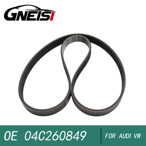 Courroie de générateur pour <span class=keywords><strong>Volkswagen</strong></span> Polo, Santana, SEAT Touran 2004-2024 04C260849E 04C260849 04C260849J Courroie de ventilateur - Product Image 3