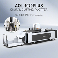 Máquina de Corte Digital CNC AOL de Ahorro Energético para Materia Prima de la Industria del Embalaje