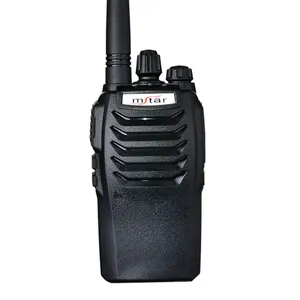Phổ biến nhất kinh doanh VHF UHF 136 174MHz 5 Wát đài phát thanh Walkie Talkie với có dây Clone