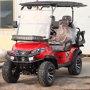 Carrello da Golf Vintage All'ingrosso, Mini <span class=keywords><strong>Auto</strong></span> Elettrica a Quattro Posti 60V 72V 3.5KW 4KW 5KW, Carrello da Golf Leggero per 4 Persone - Product Image 4